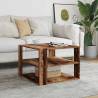 Coffee Table Old Wood 58x58 cm | Engineered Wood Style