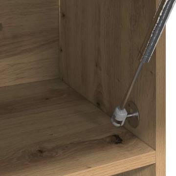 Artisan Oak Wardrobe - Stylish Storage Solution | HipoMarket