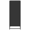 Shoe Rack Black 48x38x97.5 cm | Durable Engineered Wood