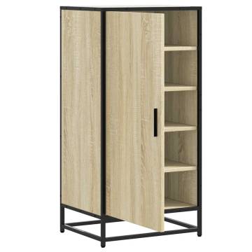 Shoe Rack Sonoma Oak 48x38x97.5 cm - Stylish Storage Solution