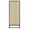 Shoe Rack Sonoma Oak 48x38x97.5 cm - Stylish Storage Solution