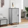 Shoe Rack Grey Sonoma 48x38x97.5 cm - Stylish & Functional