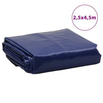 Heavy-Duty Blue Tarpaulin 2.5x4.5m - Water Resistant & Durable