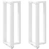  Bar Table Legs T-Shaped 2 pcs White 40x35x(100-101) cm Steel Colour white Size 40 x 35 x (100-101) cm Quantity in Package 1 Number of 