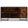 Shoe Bench Smoked Oak 100x40x53.5 cm – Durable & Stylish