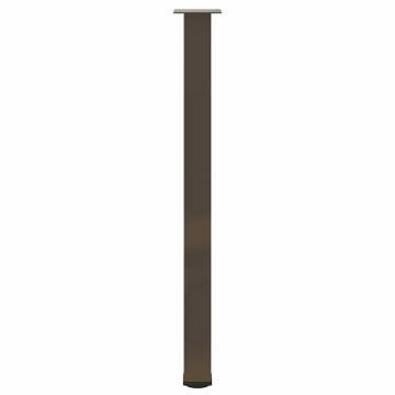 Coffee Table Legs - Natural Steel (110-112 cm) | Hipomarket