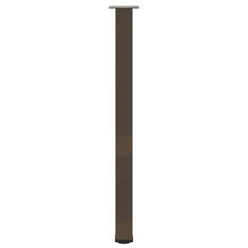 Coffee Table Legs - Natural Steel (110-112 cm) | Hipomarket