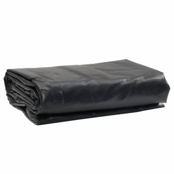 Durable Black Tarpaulin 1.5x2 m | 650 g/m² Heavy-Duty Cover