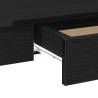 Stylish Black Desk | 100x45x75 cm Engineered Wood - HipoMarket