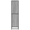 Book Cabinet Grey Sonoma 40x35x139 cm - Stylish Storage Solution