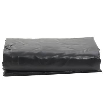 Heavy-Duty Black Tarpaulin 5x7 m - 650 g/m² | Hipomarket