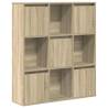 Sonoma Oak Bookcase - Stylish & Durable Storage Solution