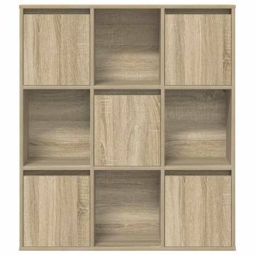 Sonoma Oak Bookcase - Stylish & Durable Storage Solution