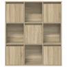 Sonoma Oak Bookcase - Stylish & Durable Storage Solution