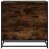 Stylish Smoked Oak Drawer Cabinet - 70x41x70 cm | HipoMarket