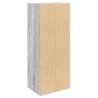 Stylish Grey Sonoma Bookcase - 31x24x77 cm Engineered Wood