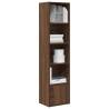  Bookcase Brown Oak 31x24x127 cm Engineered Wood Colour brown oak Quantity in Package 1 Height 127 cm 