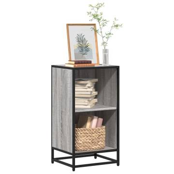 Versatile Grey Sonoma Book Cabinet - 40x35x76 cm