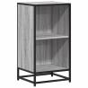 Versatile Grey Sonoma Book Cabinet - 40x35x76 cm