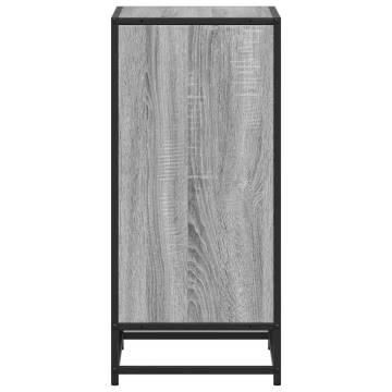 Versatile Grey Sonoma Book Cabinet - 40x35x76 cm