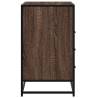 Stylish Brown Oak Drawer Cabinet - 70x41x70 cm | Hipo Market