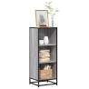 Book Cabinet Grey Sonoma | Stylish & Durable Storage Solution