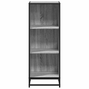 Book Cabinet Grey Sonoma | Stylish & Durable Storage Solution