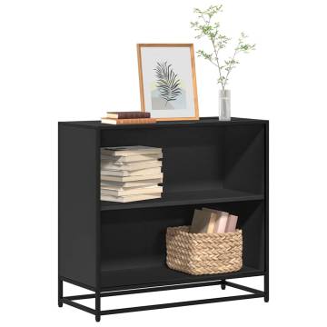 Modern Black Book Cabinet - 80.5x35x76 cm | HipoMarket