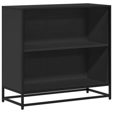 Modern Black Book Cabinet - 80.5x35x76 cm | HipoMarket