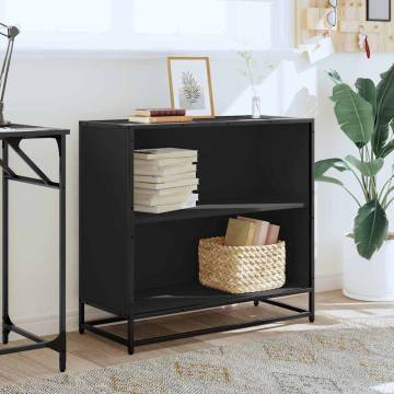 Modern Black Book Cabinet - 80.5x35x76 cm | HipoMarket