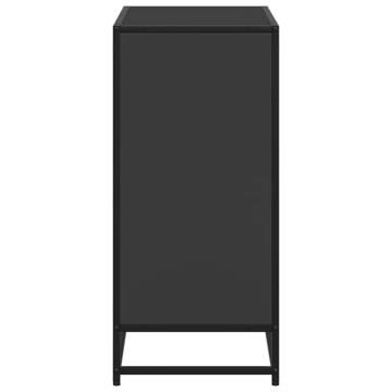 Modern Black Book Cabinet - 80.5x35x76 cm | HipoMarket