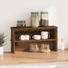 Stackable Kitchen Racks (2 pcs) - Old Wood | Hipomarket