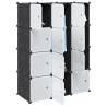 Storage Cube Organiser with Hanging Rods - Versatile & Durable