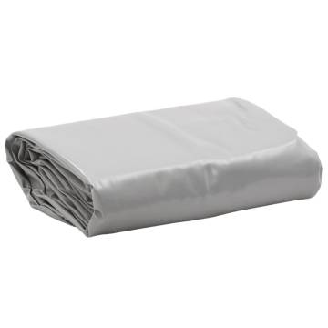 Heavy-Duty Tarpaulin Grey Ø 3m - 650 g/m² | Hipo Market