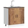  Sink Base Cabinet Kalmar Old Wood 80x46x81.5 cm Engineered Wood Colour old wood Quantity in Package 1 Model sink base cabinet 80 cm Number of 