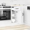 Kalmar White Kitchen Base Cabinet | Durable Engineered Wood