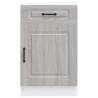 Kalmar Grey Sonoma Kitchen Base Cabinet - Ample Storage Space