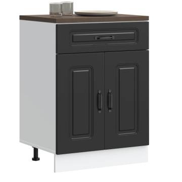 Kalmar Black Kitchen Base Cabinet | Stylish & Durable Storage