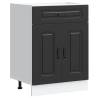 Kalmar Black Kitchen Base Cabinet | Stylish & Durable Storage