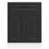 Kalmar Black Kitchen Base Cabinet | Stylish & Durable Storage