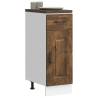  Kitchen Base Cabinet Kalmar Smoked Oak Engineered Wood Colour smoked oak Quantity in Package 1 Model kitchen base cabinet 30 cm Number of 