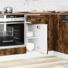 Kalmar Smoked Oak Kitchen Base Cabinet | Durable & Stylish