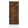 Kalmar Smoked Oak Kitchen Base Cabinet | Durable & Stylish