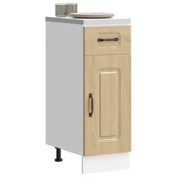 Kitchen Base Cabinet Kalmar Sonoma Oak - Durable & Stylish