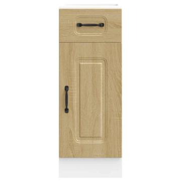 Kitchen Base Cabinet Kalmar Sonoma Oak - Durable & Stylish