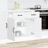 Kalmar White Kitchen Base Cabinet - Ample Storage & Durable Design