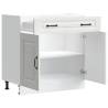 Kalmar White Kitchen Base Cabinet - Ample Storage & Durable Design