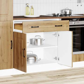 Kitchen Base Cabinet Kalmar Artisan Oak - Space Optimizer