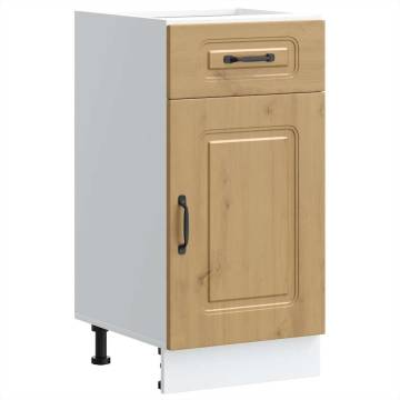 Kalmar Artisan Oak Kitchen Base Cabinet | Hipo Market