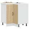  Kitchen Corner Base Cabinet Kalmar Sonoma Oak Engineered Wood Colour sonoma oak Quantity in Package 1 Model corner cabinet 75.5 cm Number of 